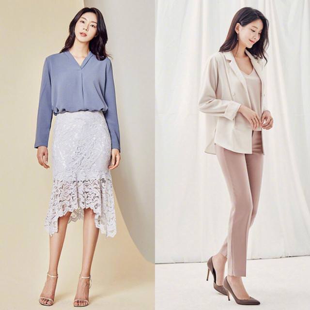 面试穿着的照片