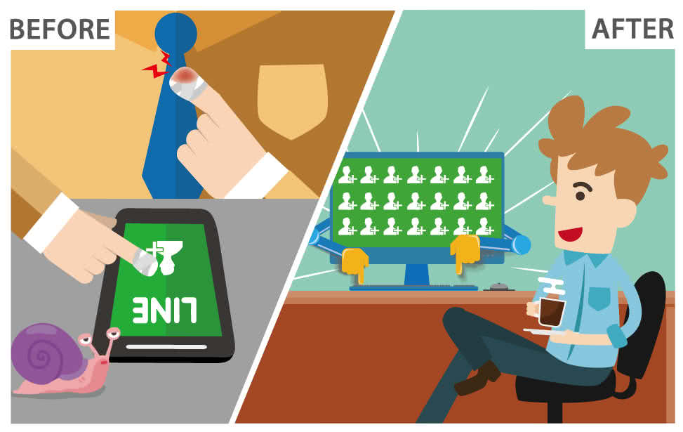 Our free LINE auto-friend adding bot